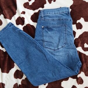 Judy Blue Classic Skinny Jeans in Medium Blue